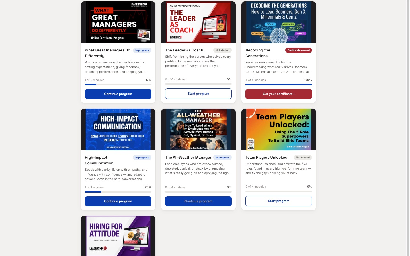 The program library